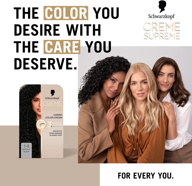 Schwarzkopf Creme Supreme ilgalaikiai plaukų dažai