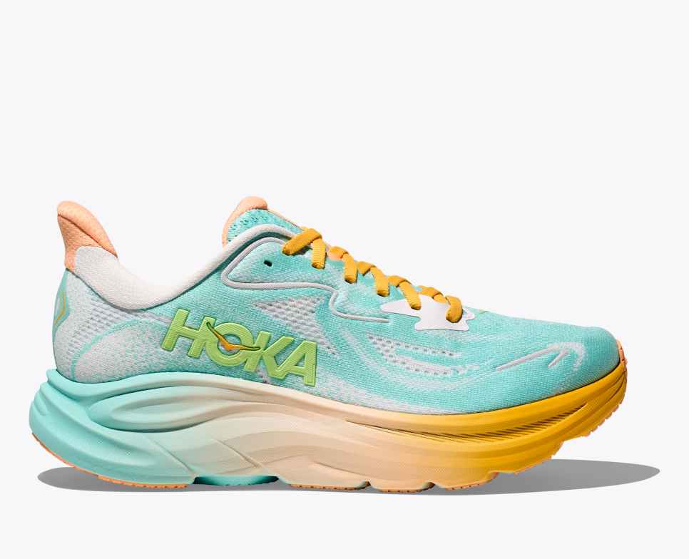 HOKA Clifton 10 Blue Spark / Wit