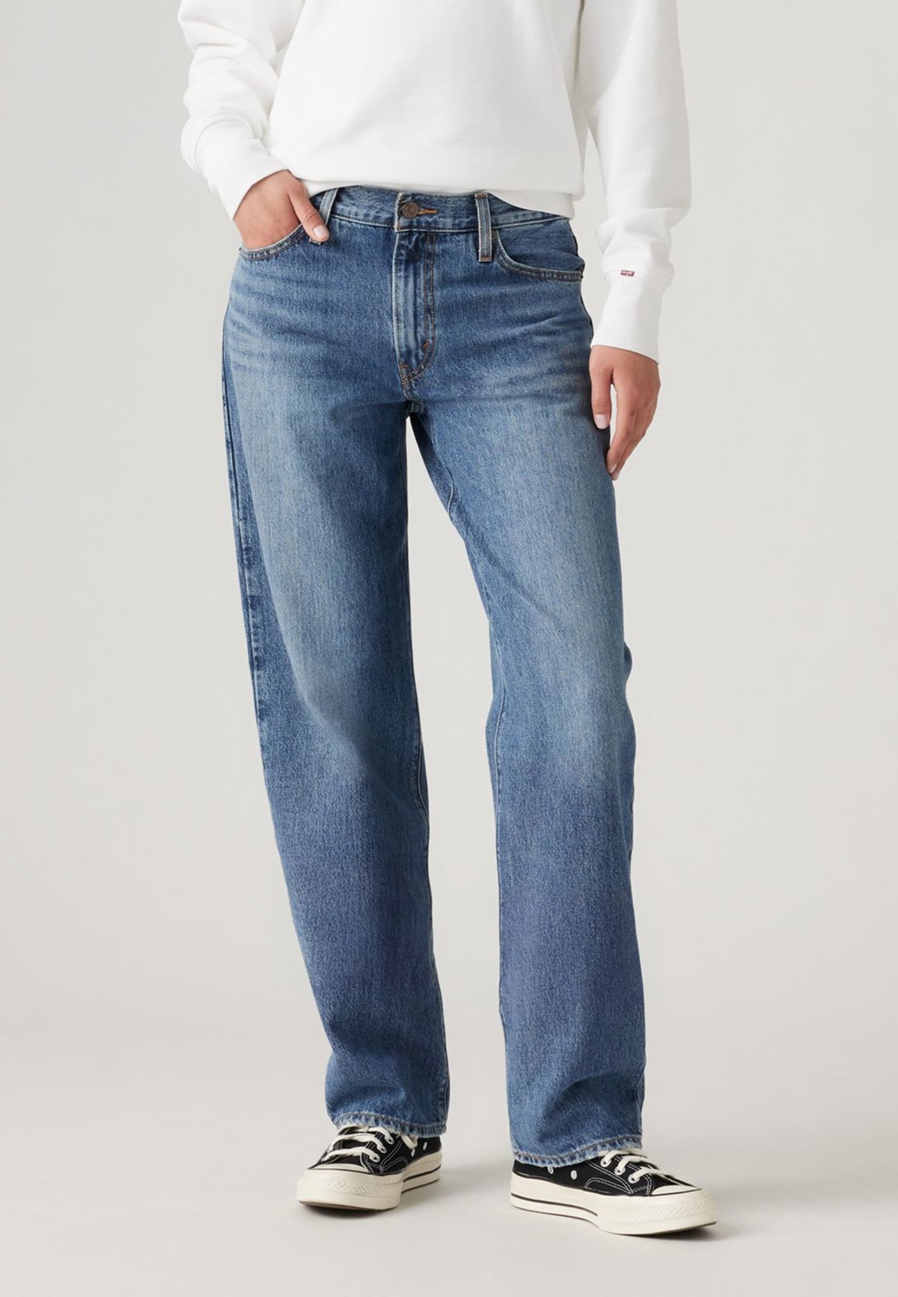 Levi's® '94 BAGGY DAD - Kavbojke sproščenega kroja - obrabljen spomin
