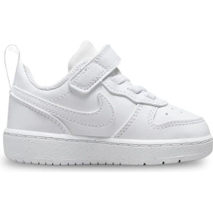 Scarpe Nike Court Borough Low Recraft per neonati e bambini piccoli, bianche DV5458-106