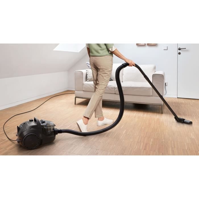 Aspirateur Traineau sans sac - BOSCH BGC21X300 - 550W - 2L - 76 dB - Noir