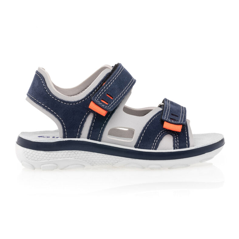 Blauwe jongenssandalen / open teenschoenen