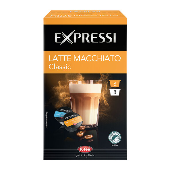 Κάψουλες καφέ Latte Macchiato, 6 x 160 g