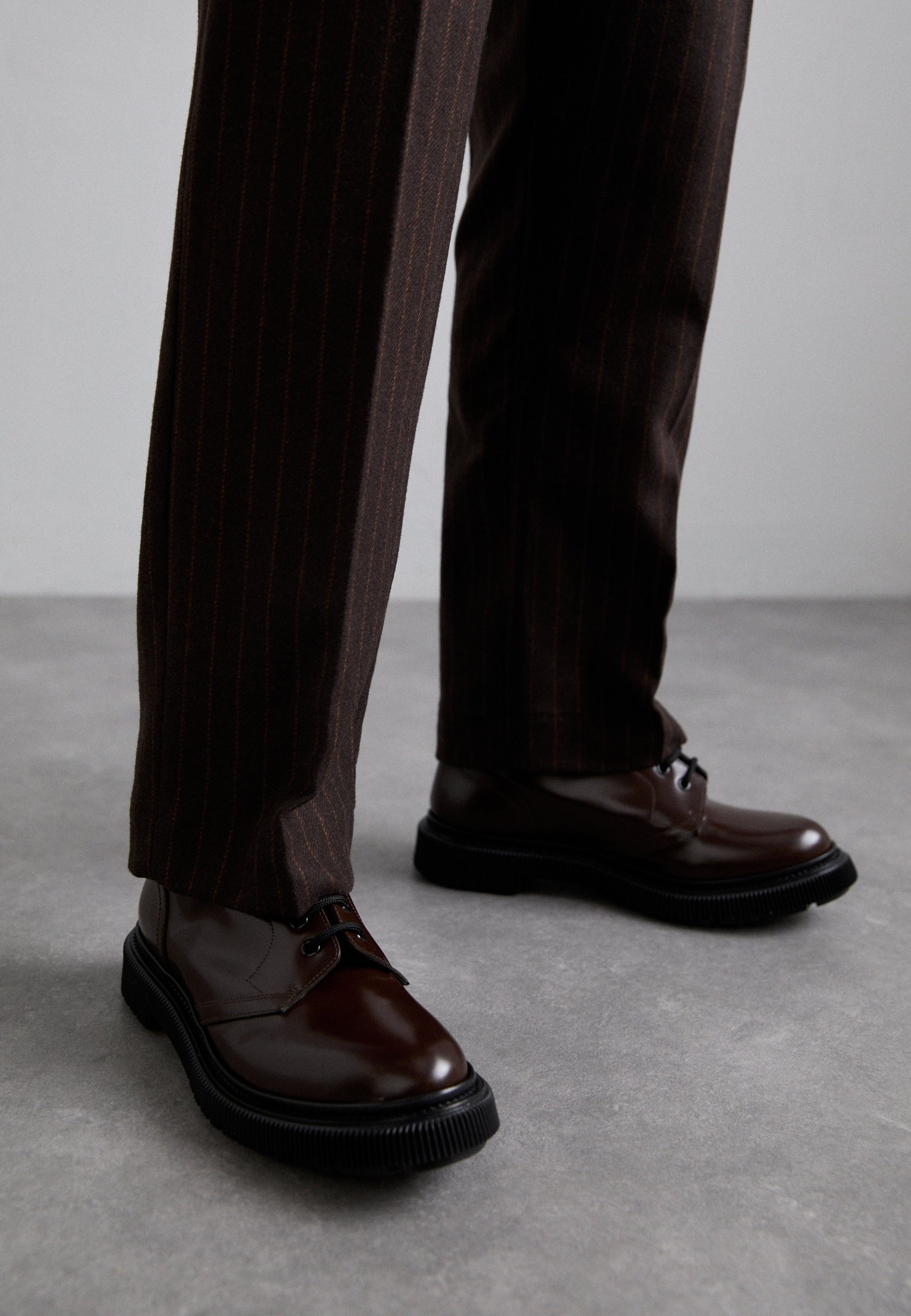 Adieu TYPE 165 UNISEX - Stivaletti stringati - marrone scuro espresso