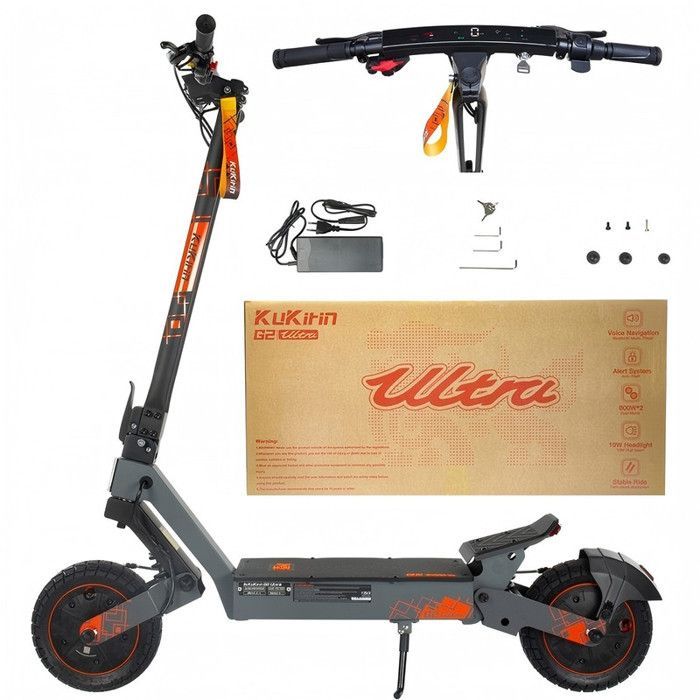 Véhicule Tout Terrain Électrique - 50 km/h, Autonomie 55km - Puissance 2000W - Montée 26°-  Pneus 10