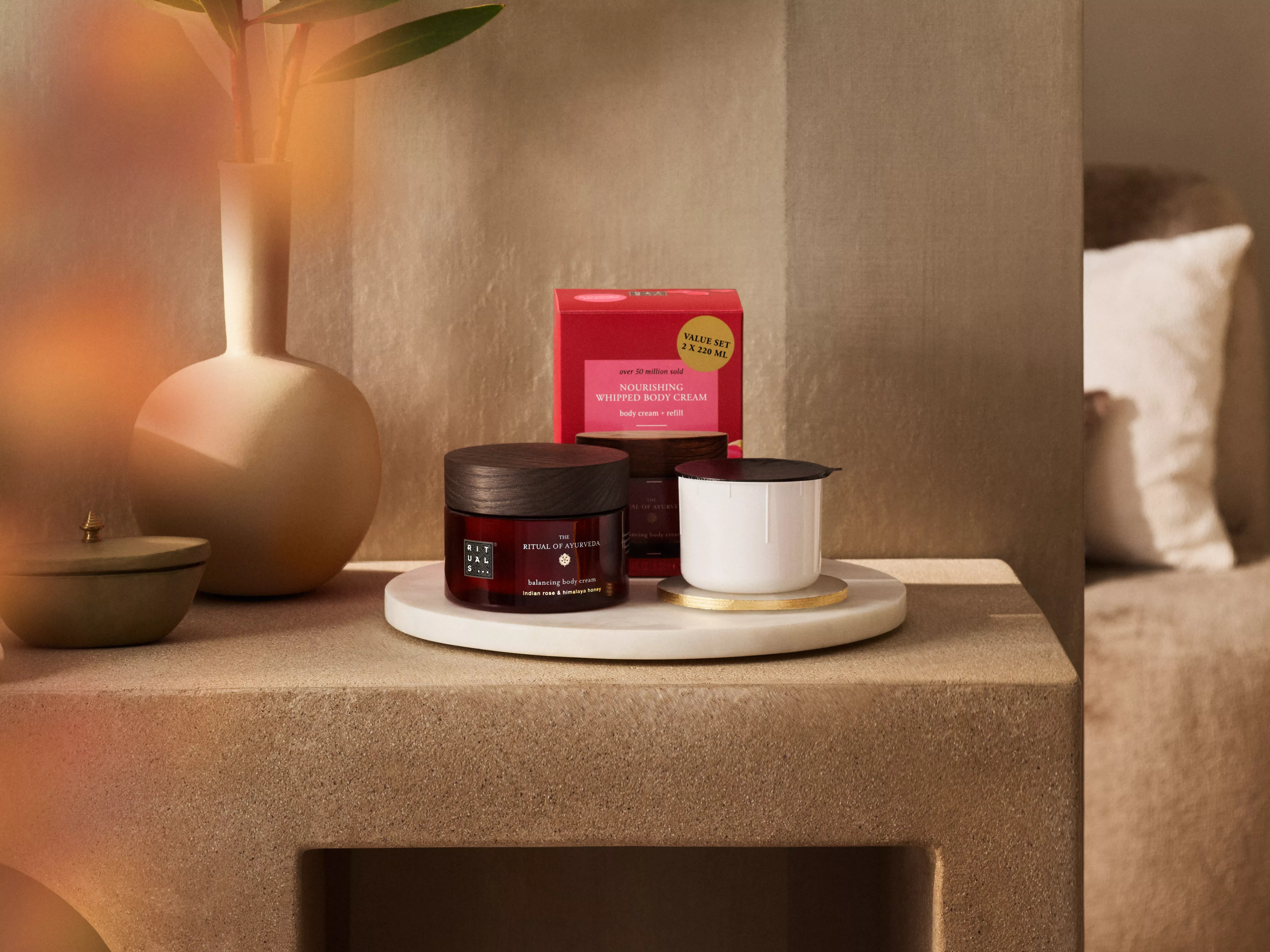 Krema za telo in polnilo