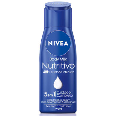 Nivea Body Milk Nourishing 48h Complete Care Intensivpleie Body Lotion 75 ml 75 ml