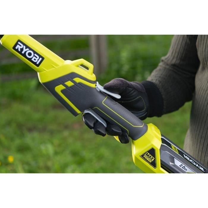 RYOBI - Élagueur sur perche 36V MAXPOWER - guide 25 cm - tube télescopique (2,4 - 2,9 m) - sans batterie ni chargeur - RY36PP25A-0