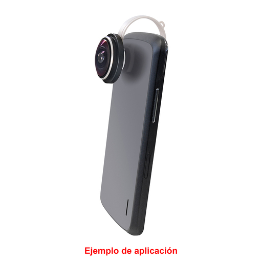 Objectif clip-on Bresser Super Fisheye 238° pour appareils photo de téléphones portables
