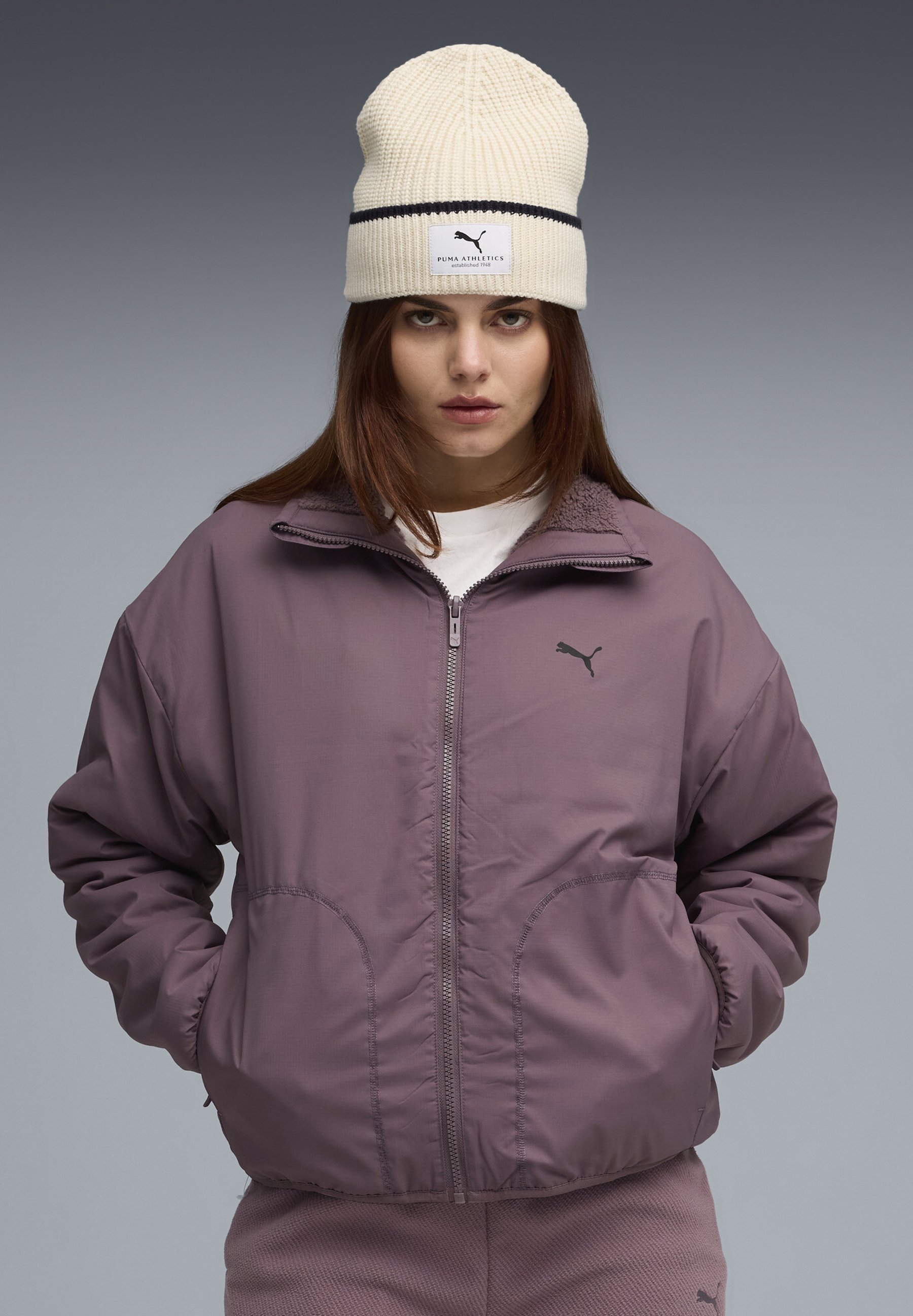 Flísové bundy a pulóvre Puma