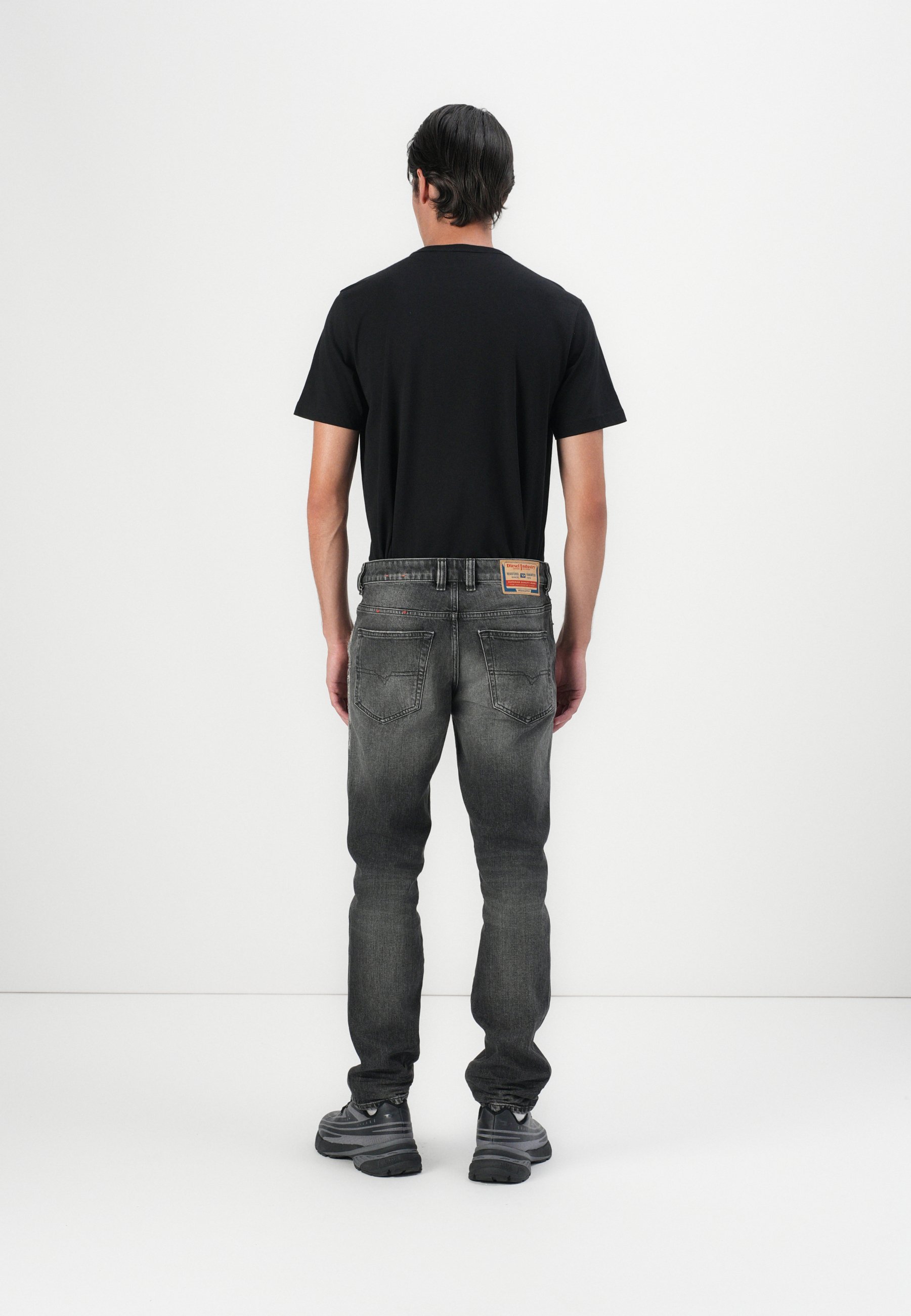 Diesel jeans met rechte pijpen - zwart