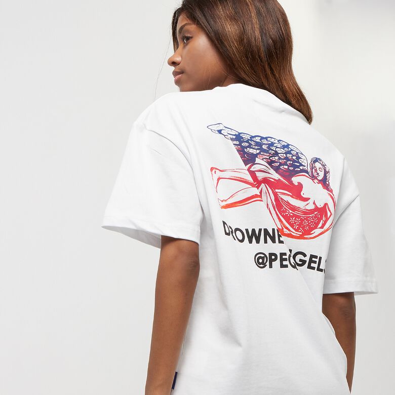 T-shirt met engelenprint