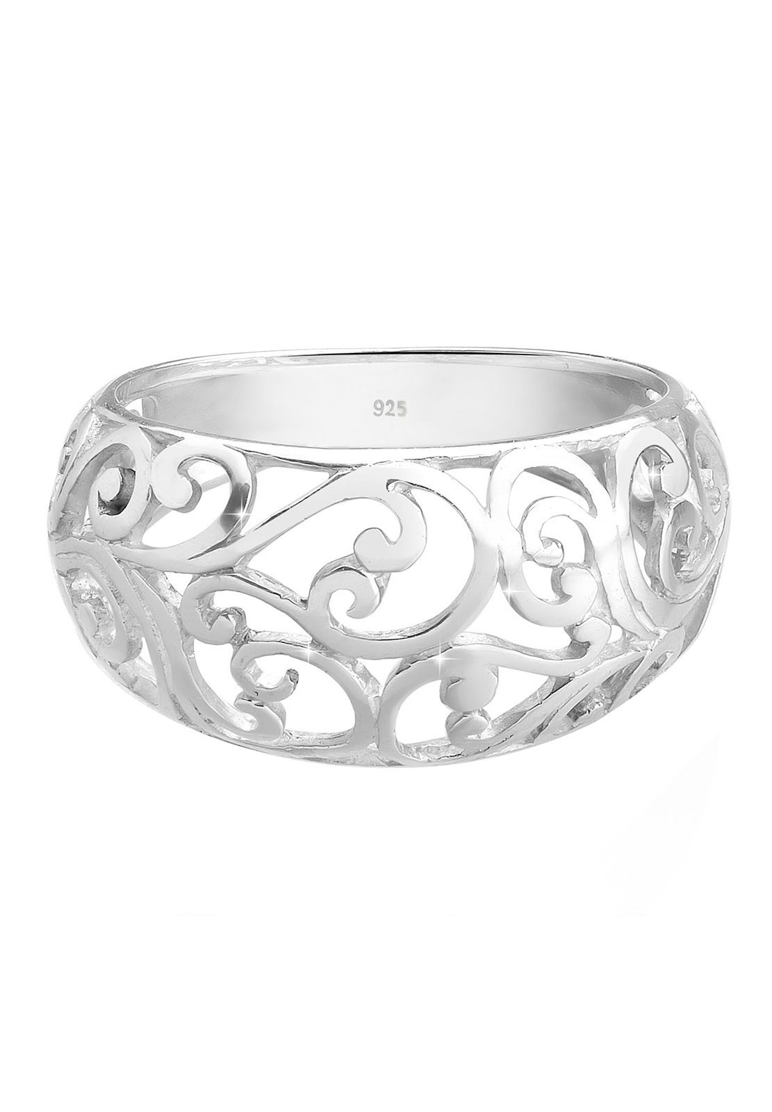 Elli Ornament Floral Emaille 925er Sterling Silber