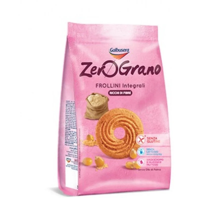 GALBUSERA ZEROGRANO Galbusera ZeroGrano glutenfreie Vollkornkekse 220g