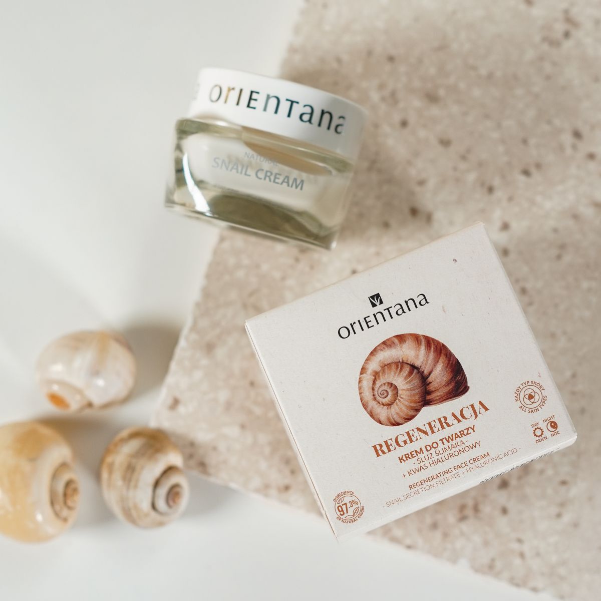 Orientana gezichtscrème met slakkenslijm 50 ml