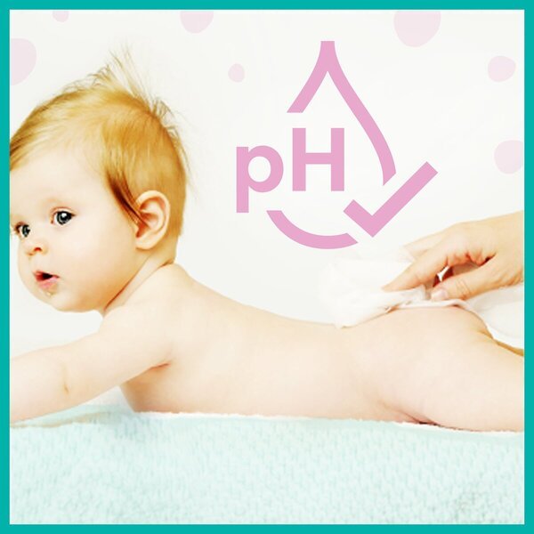 Detské vlhčené obrúsky Pampers Sensitive<br>3 x 52 kusov