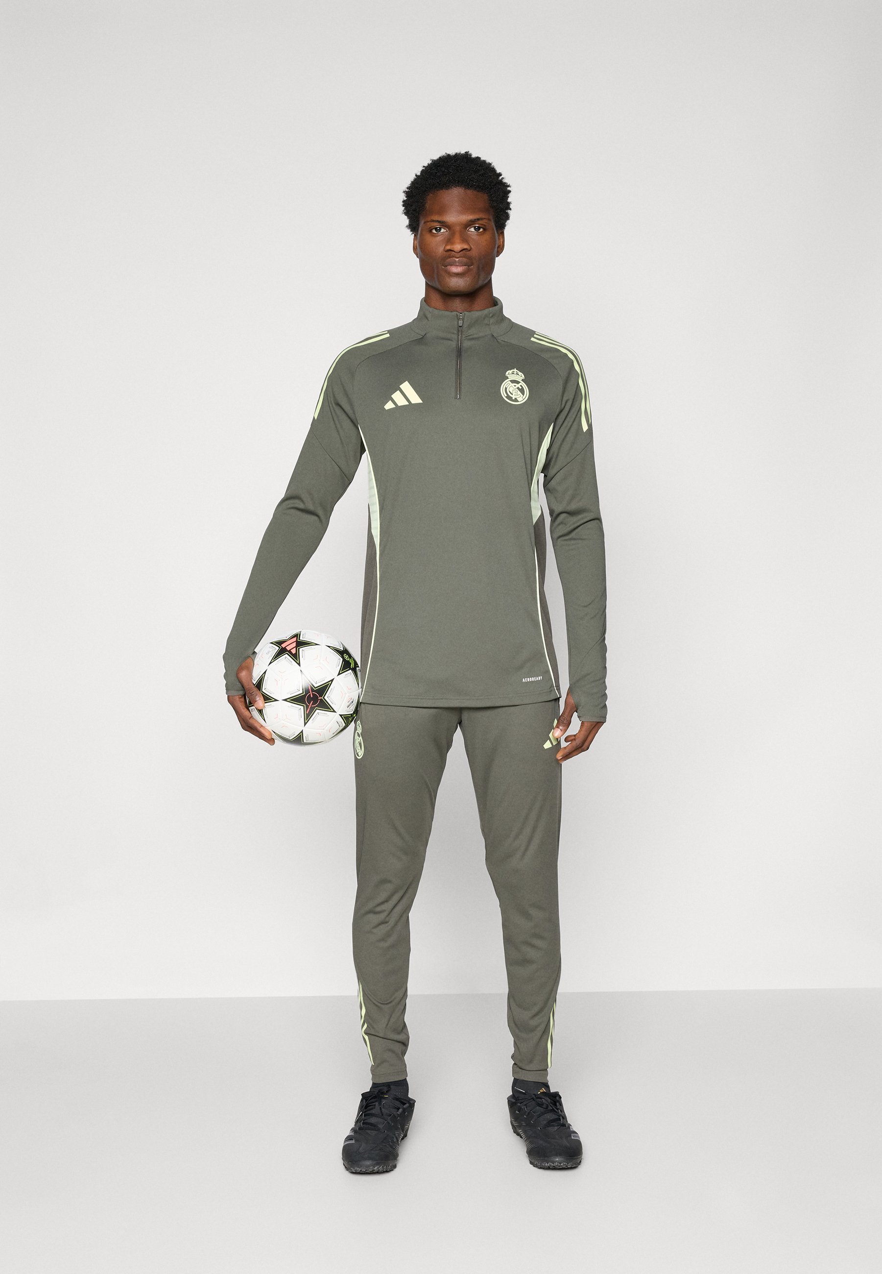 adidas Performance REAL MADRID 25/26 TIRO25 COMPETITION TRAINING PANTS - Clubkleding - utility grijs