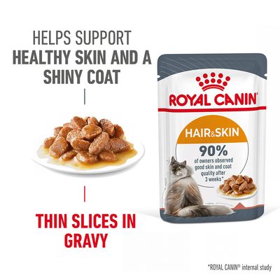 Royal Canin Hair & Skin Care v omáčce