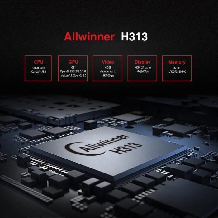 Smart TV Box Android 10 Mini TV Stick 2GB 16GB X96 S400 WiFi Set-Top Receiver Player