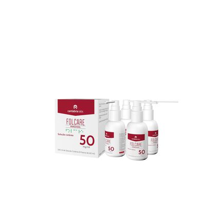 Folcare Minoxidil hårkur 4 x 60 ml