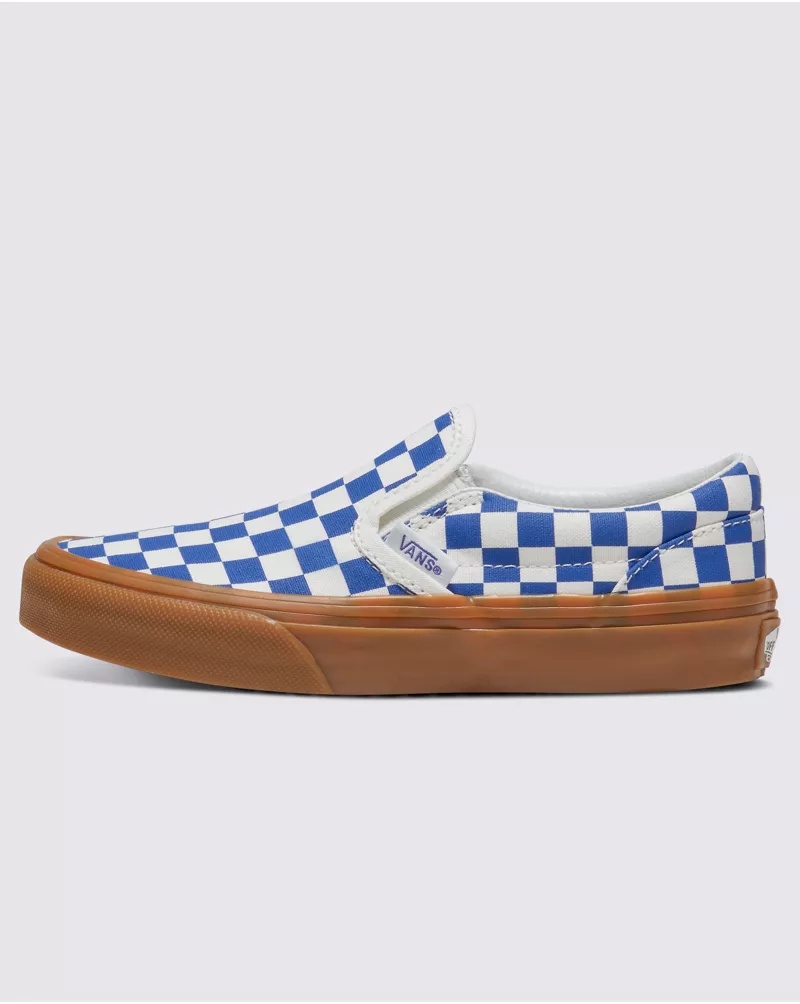 Kids Classic Slip-On Checkerboard Shoe