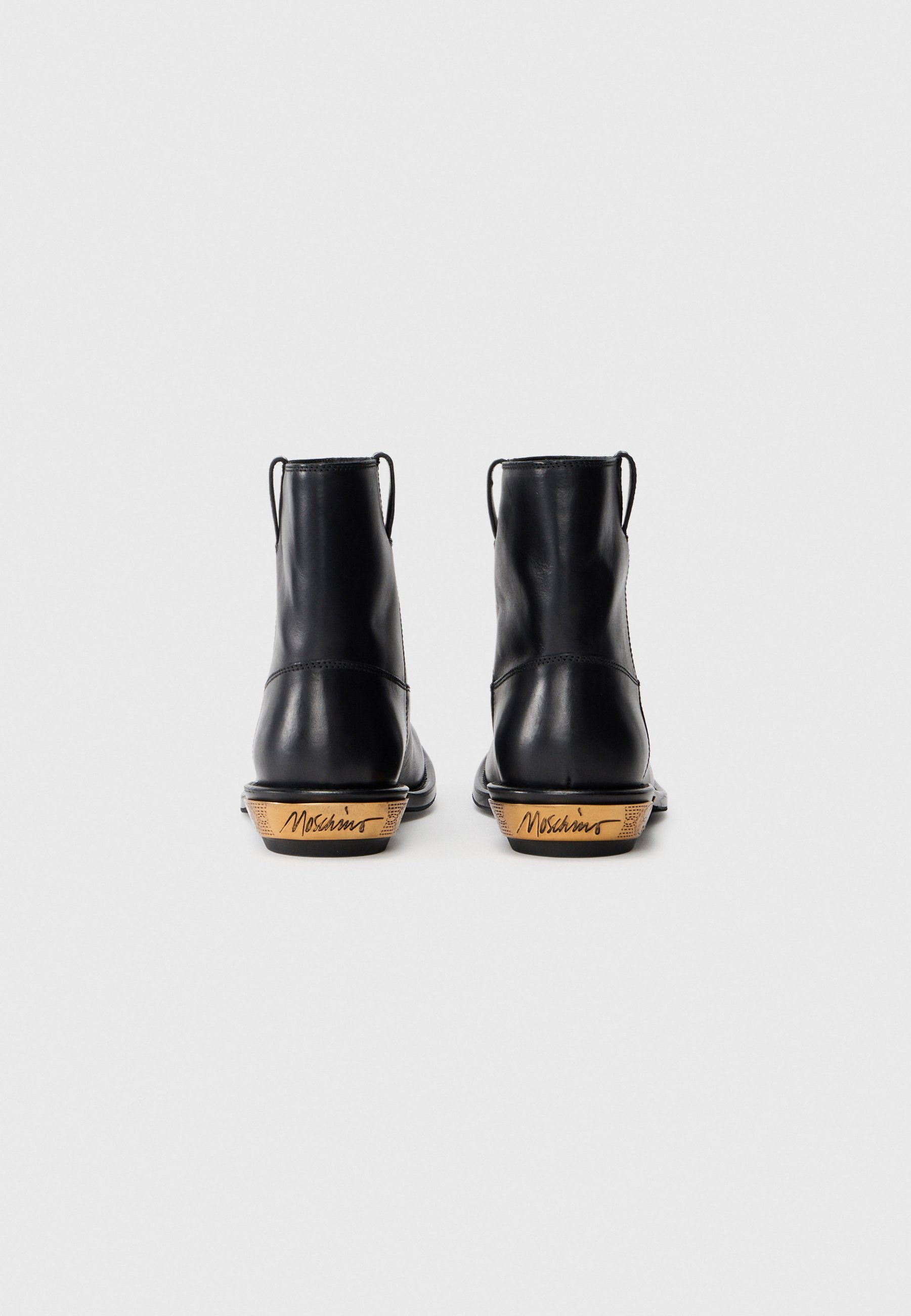 Bottines classiques MOSCHINO - noires