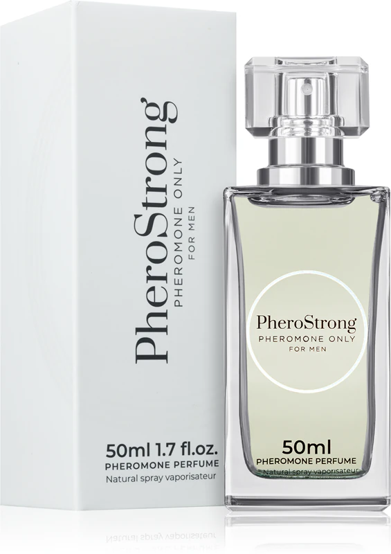 PheroStrong parfum met feromonen, speciaal voor mannen.