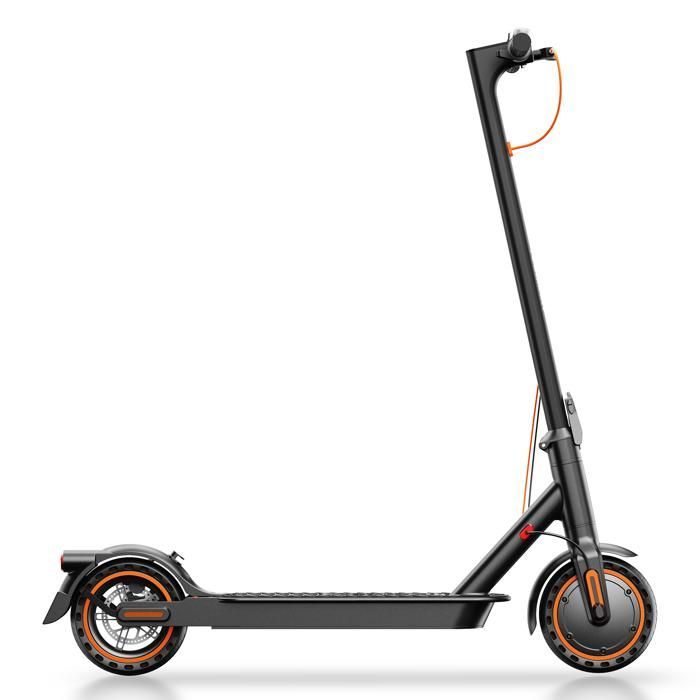 Opvouwbare elektrische scooter, 25 km actieradius, 25 km/u, 400W piekvermogen, 8,5 inch wielen, LED-display, zwart