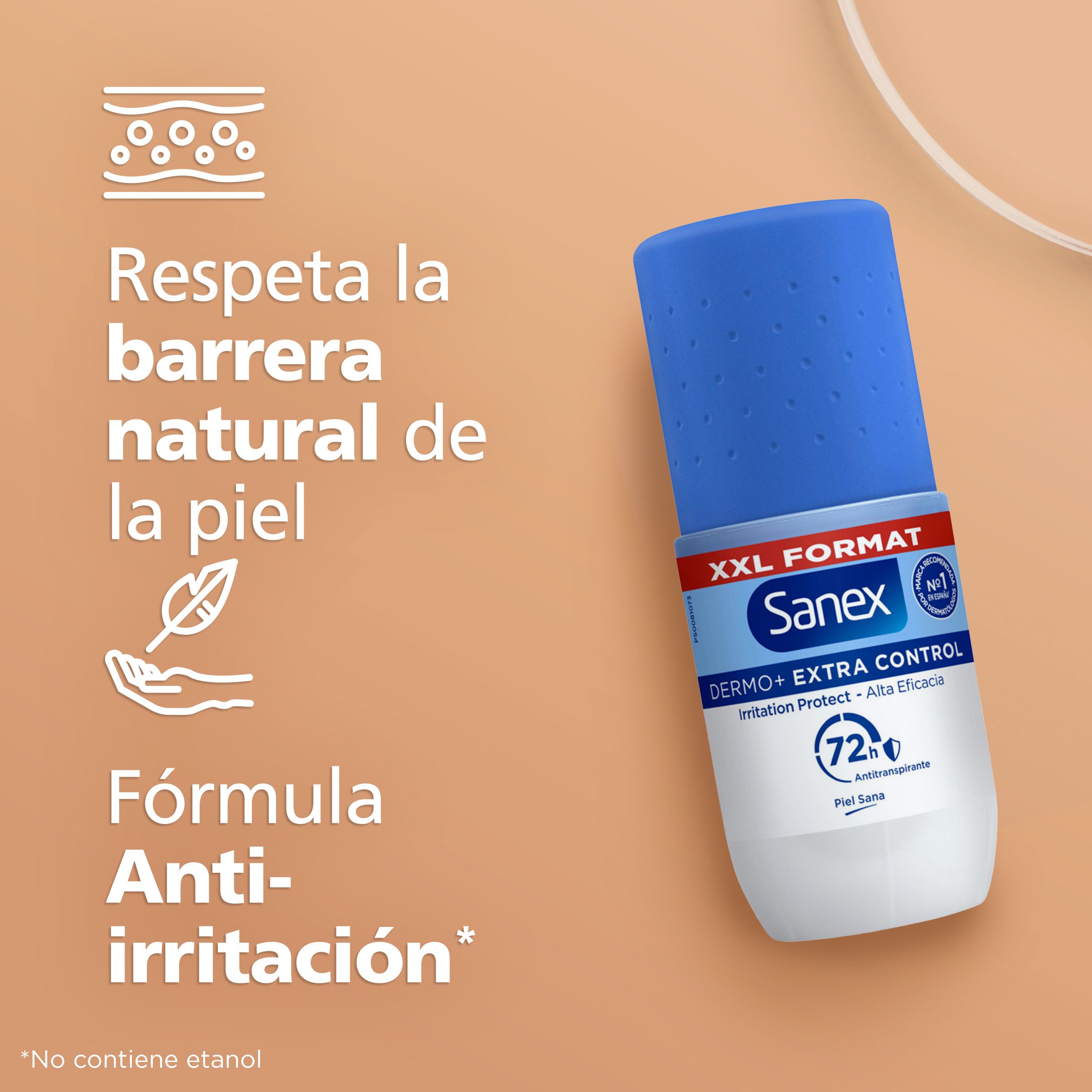Dermo Extra Control 72h antiperspirant roll-on dezodorans Roll-on dezodoransi