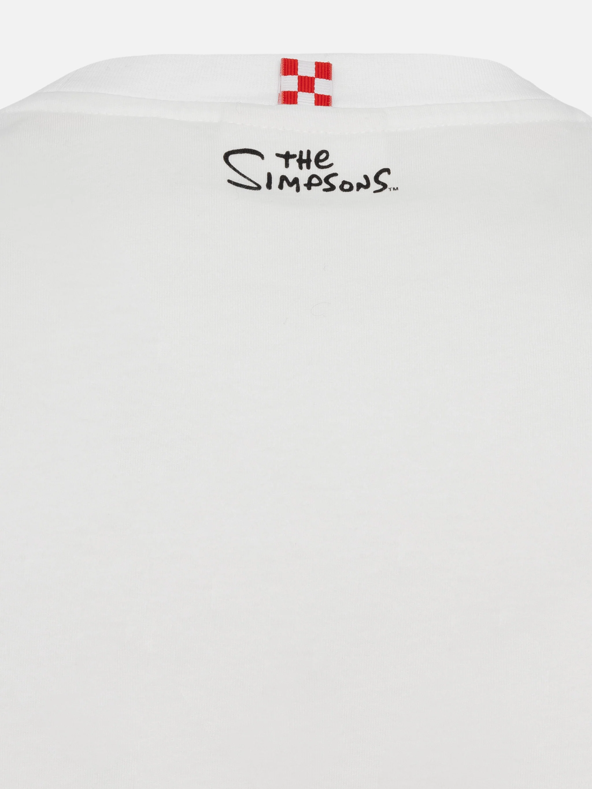 T-shirt Man in cotone organico con ricamo Homer Surfer | THE SIMPSON S