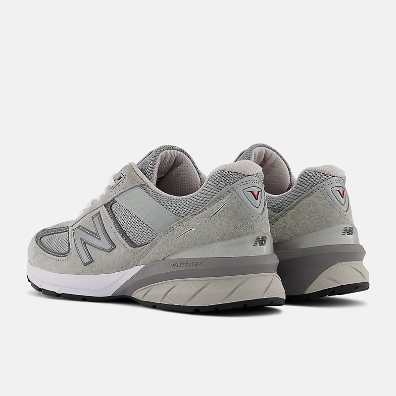 Męskie buty MADE in USA 990v5 Core – szare z motywem Castlerock