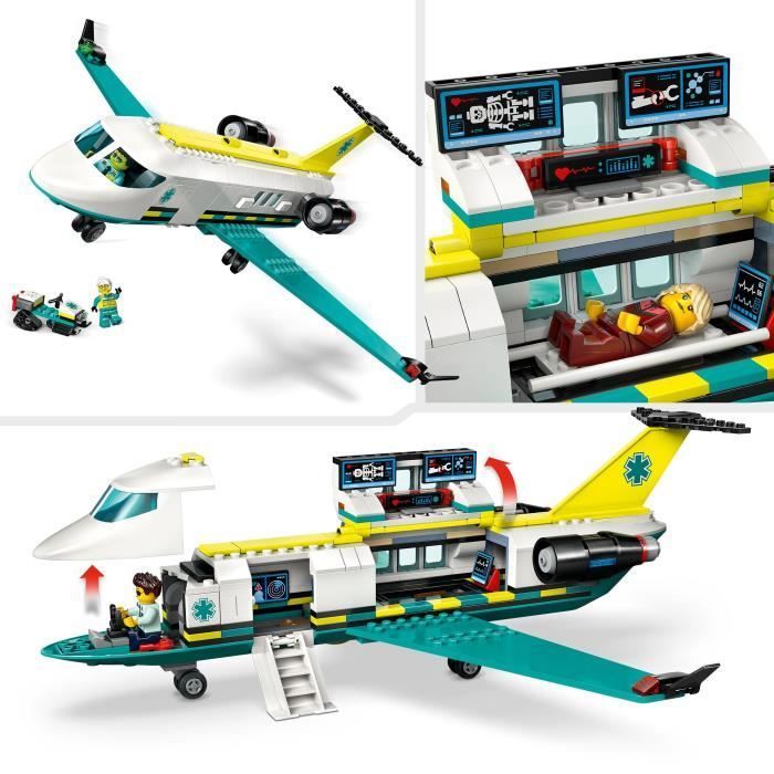 LEGO City 60465 Luchtambulance - Bouwset voor jongens vanaf 6 jaar