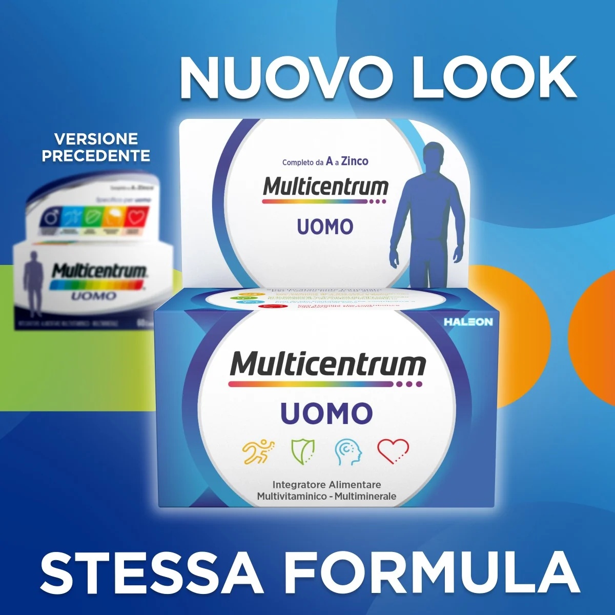MULTICENTRUM Multicentrum Hommes 60 comprimés Multivitamines pour hommes