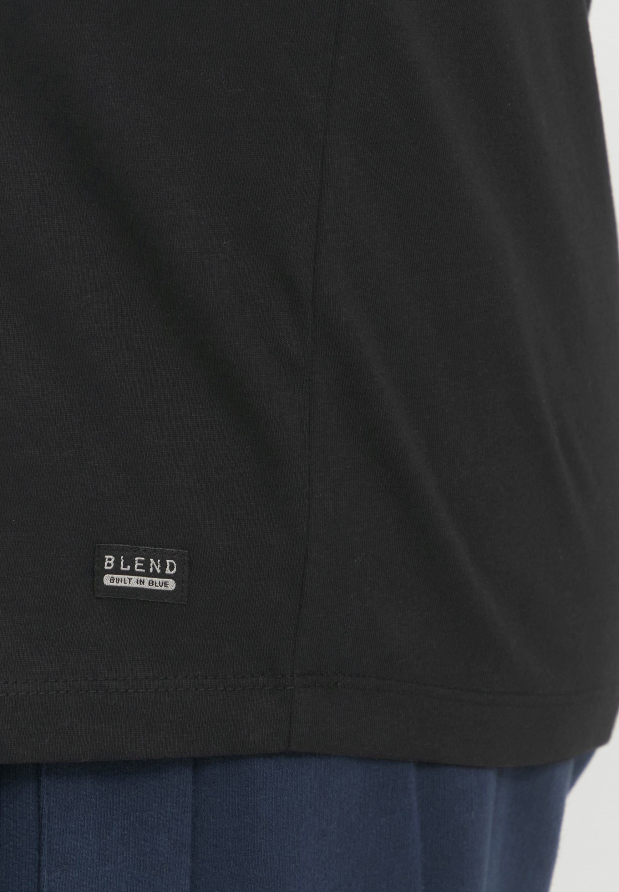 Blend BHBDOPPLER - T-shirt stampata - nera