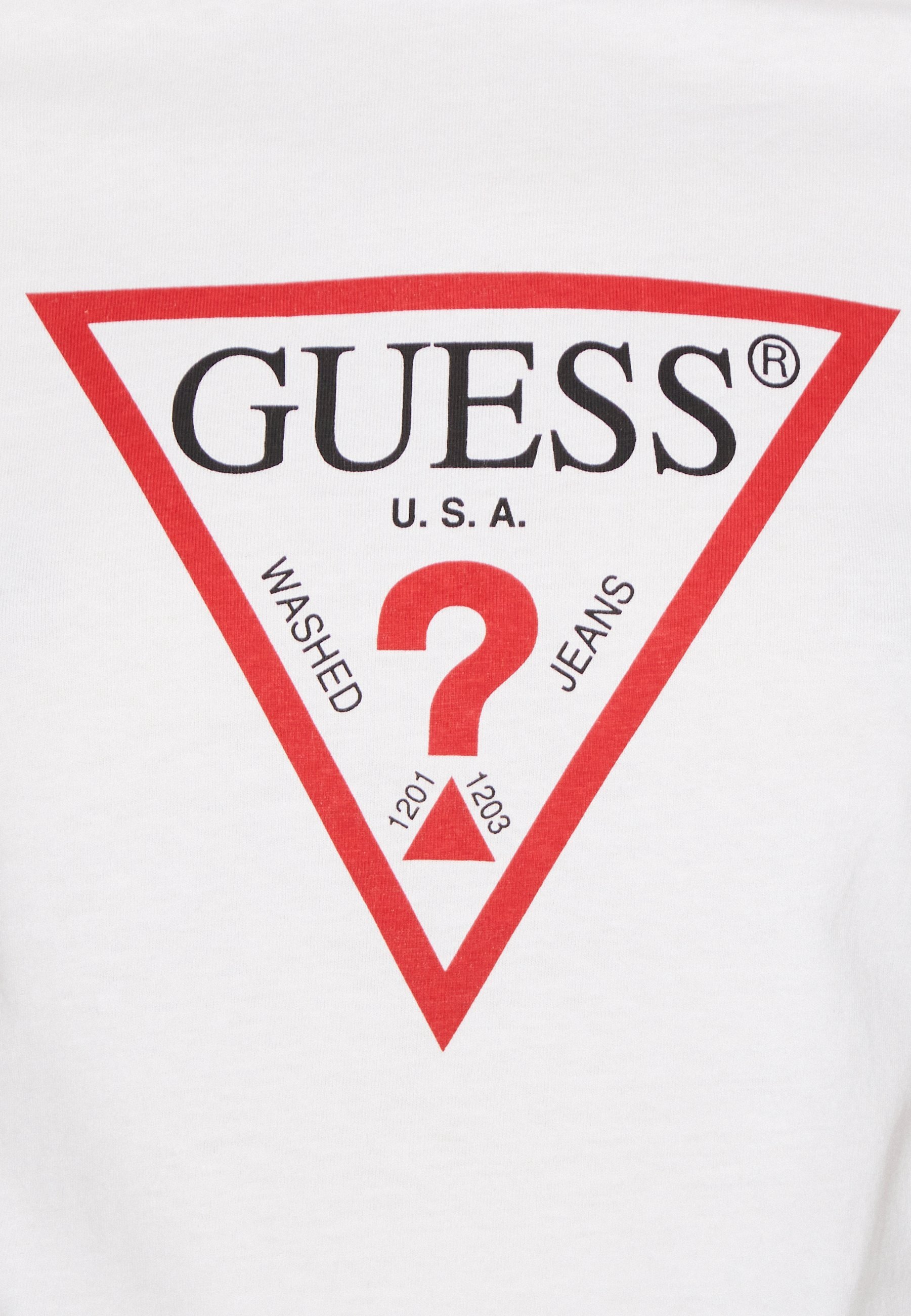 Guess ORIGINAL - T-shirt stampata - bianco puro