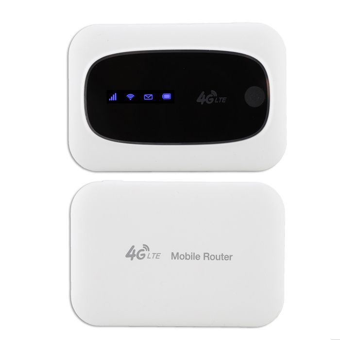 Routeur mobile sans fil 4G WiFi, point d'accès portable pour l'Europe et l'Asie (noir) Label