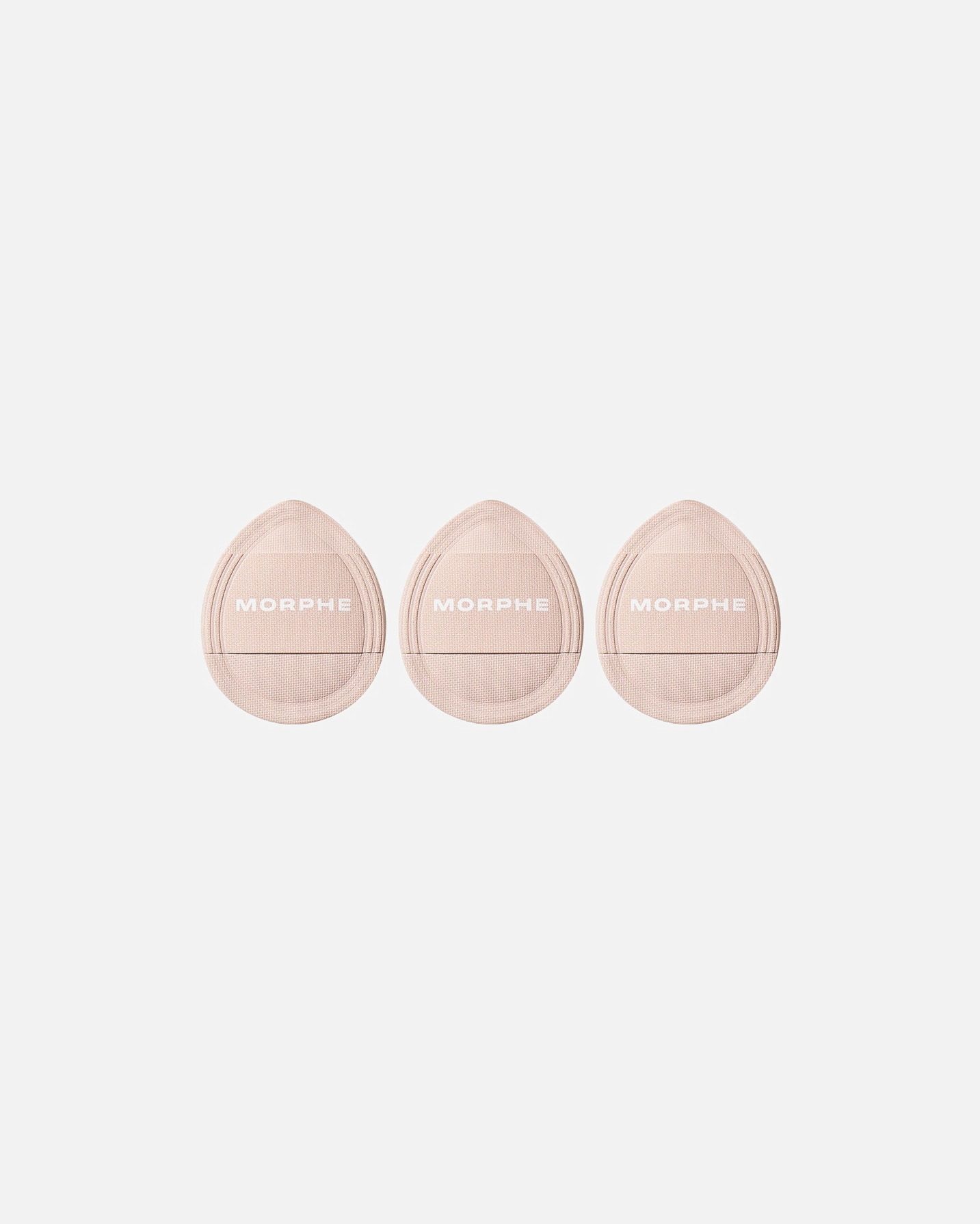 Morphe Powder Puff Cloud Cushion Mini Puff Trio Nude - 1 unidad