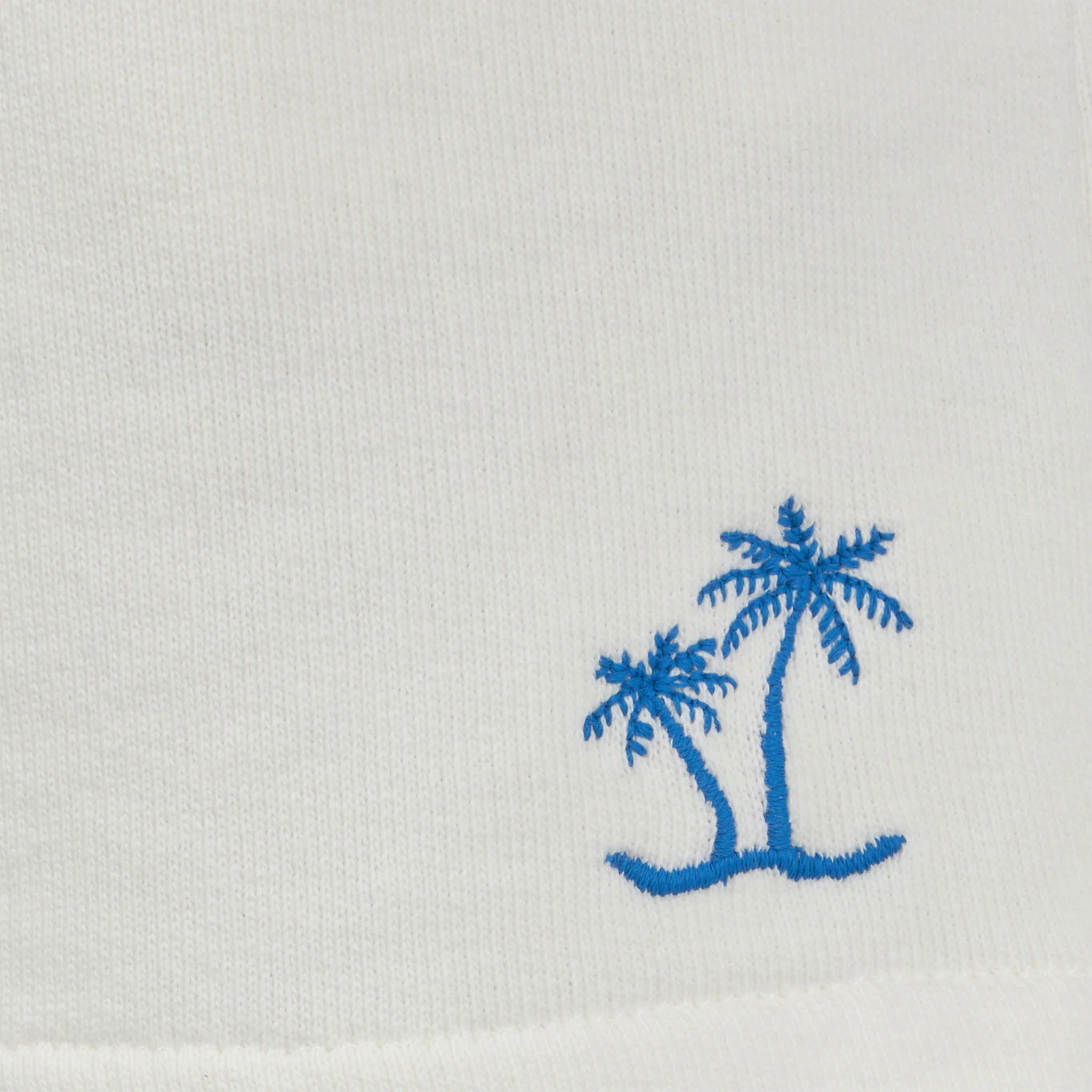 Witte katoenen Bermuda-shorts voor kinderen