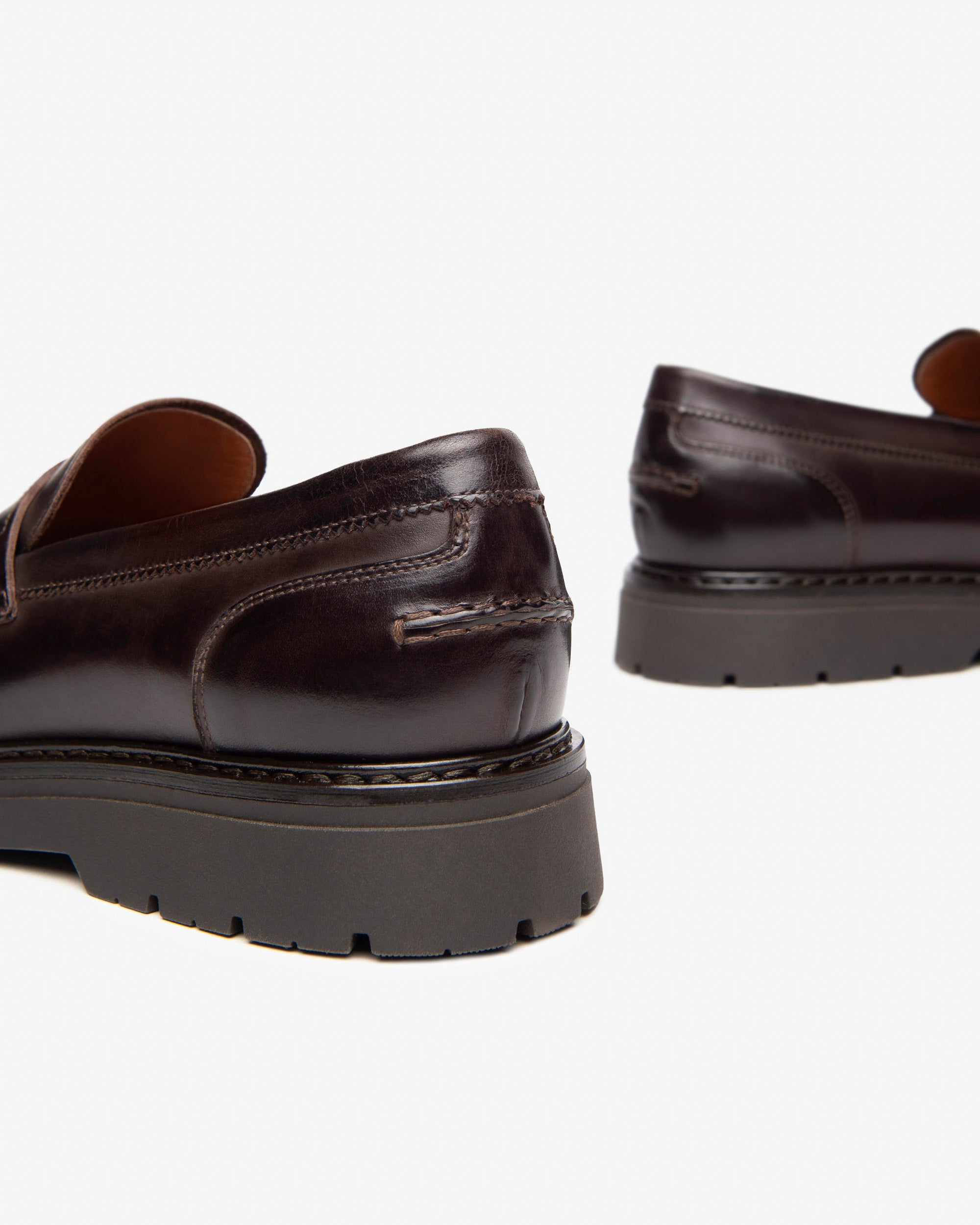 Mocassins en cuir pour hommes