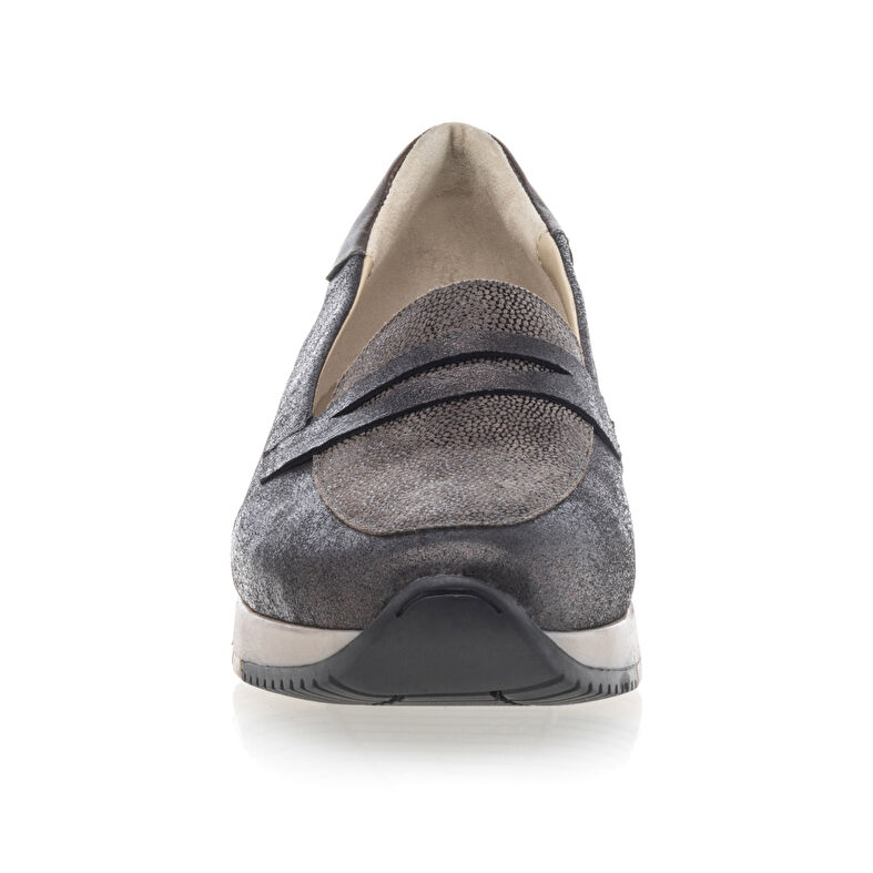 Brune loafers/båtsko til dame