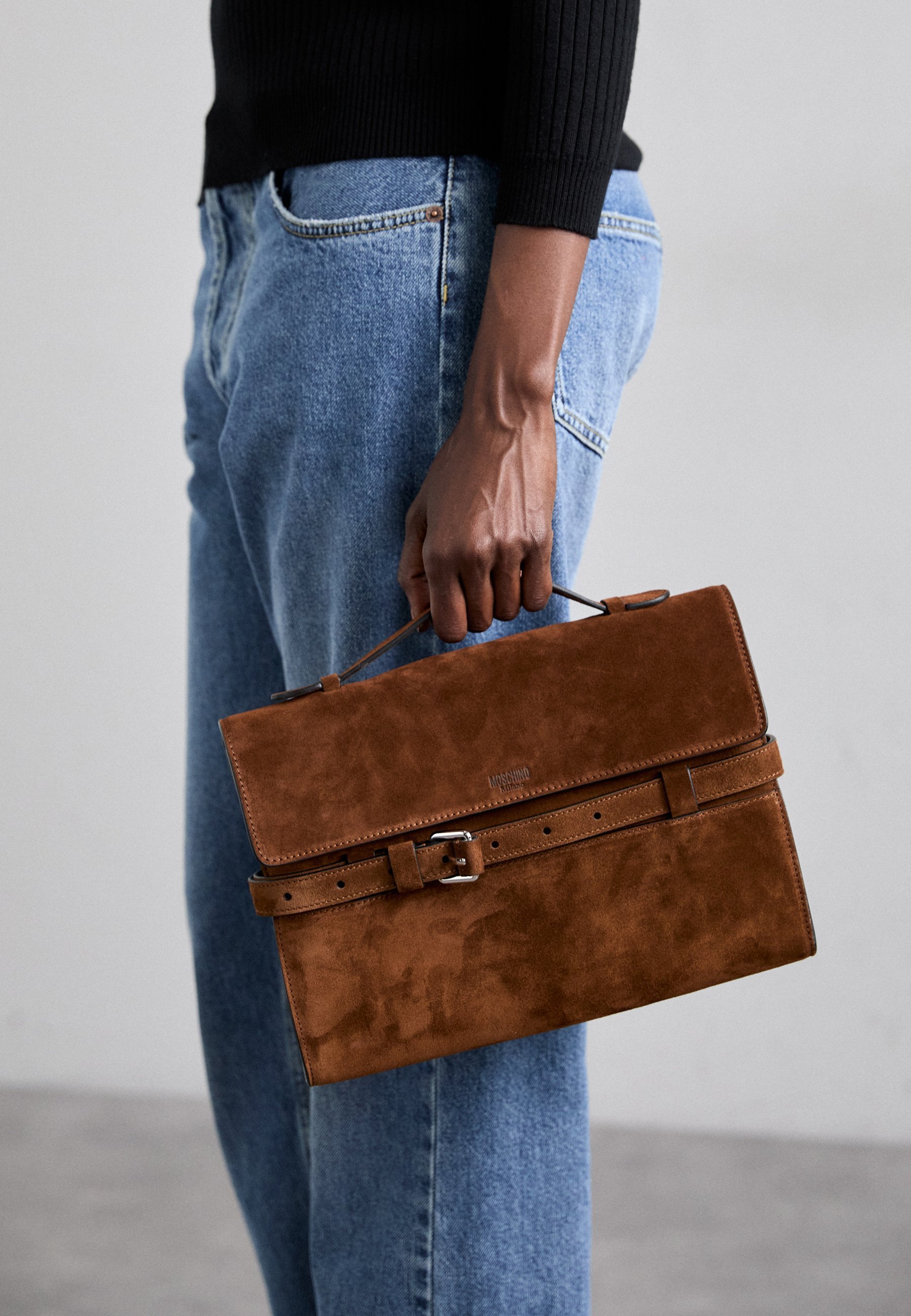 MOSCHINO BAG - Kabelka - hnedá