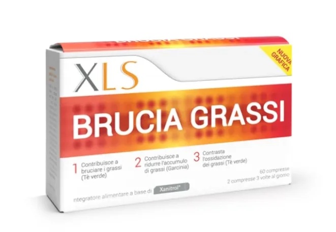XLS XL-S Queimador de Gordura 60 comprimidos. Ação direcionada aos depósitos de gordura.