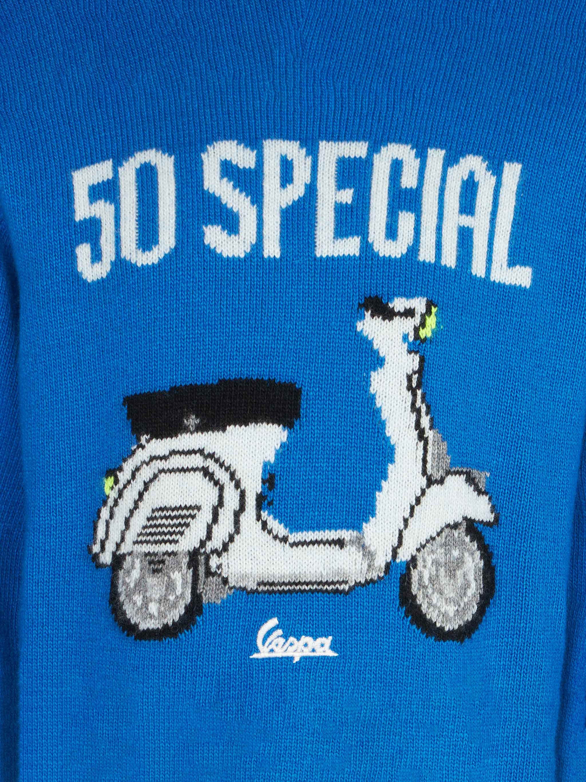 Maglione da bambino girocollo con stampa Vespa | EDIZIONE SPECIALE VES