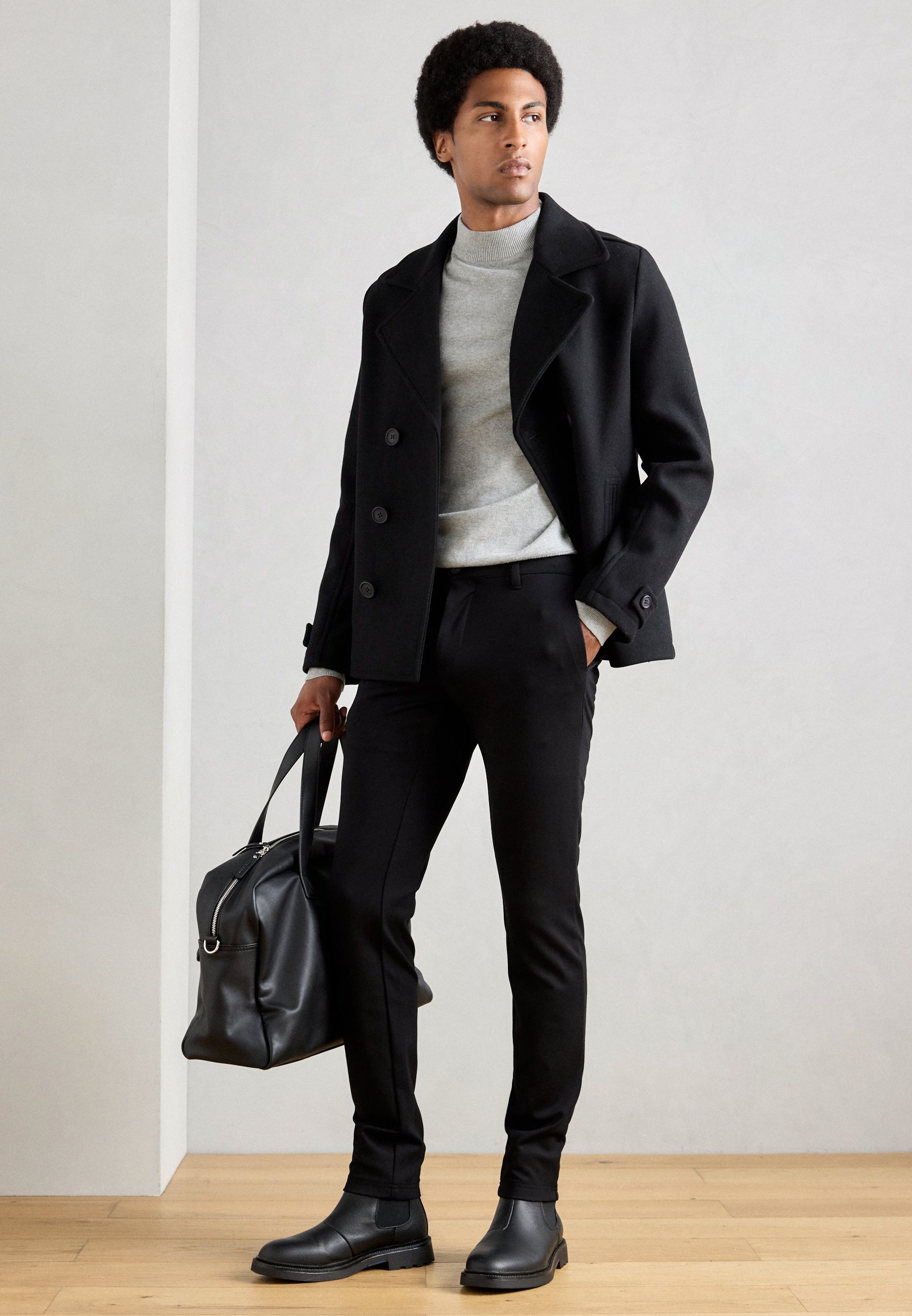 INDICODE JEANS Pantalon - noir
