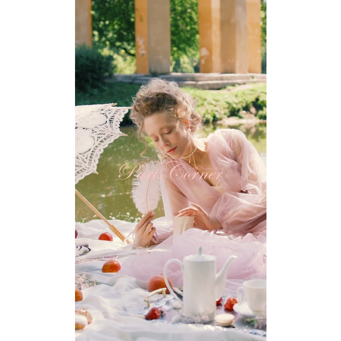 Paris Corner Qissa Pink