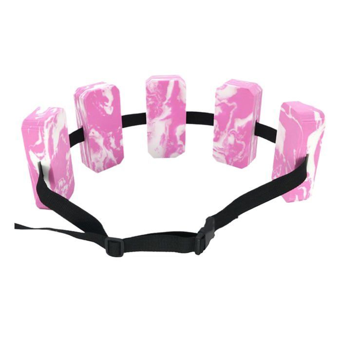 Cinturón de natación para niños y adultos, cinturón de flotación de espuma EVA con hebilla ajustable.
