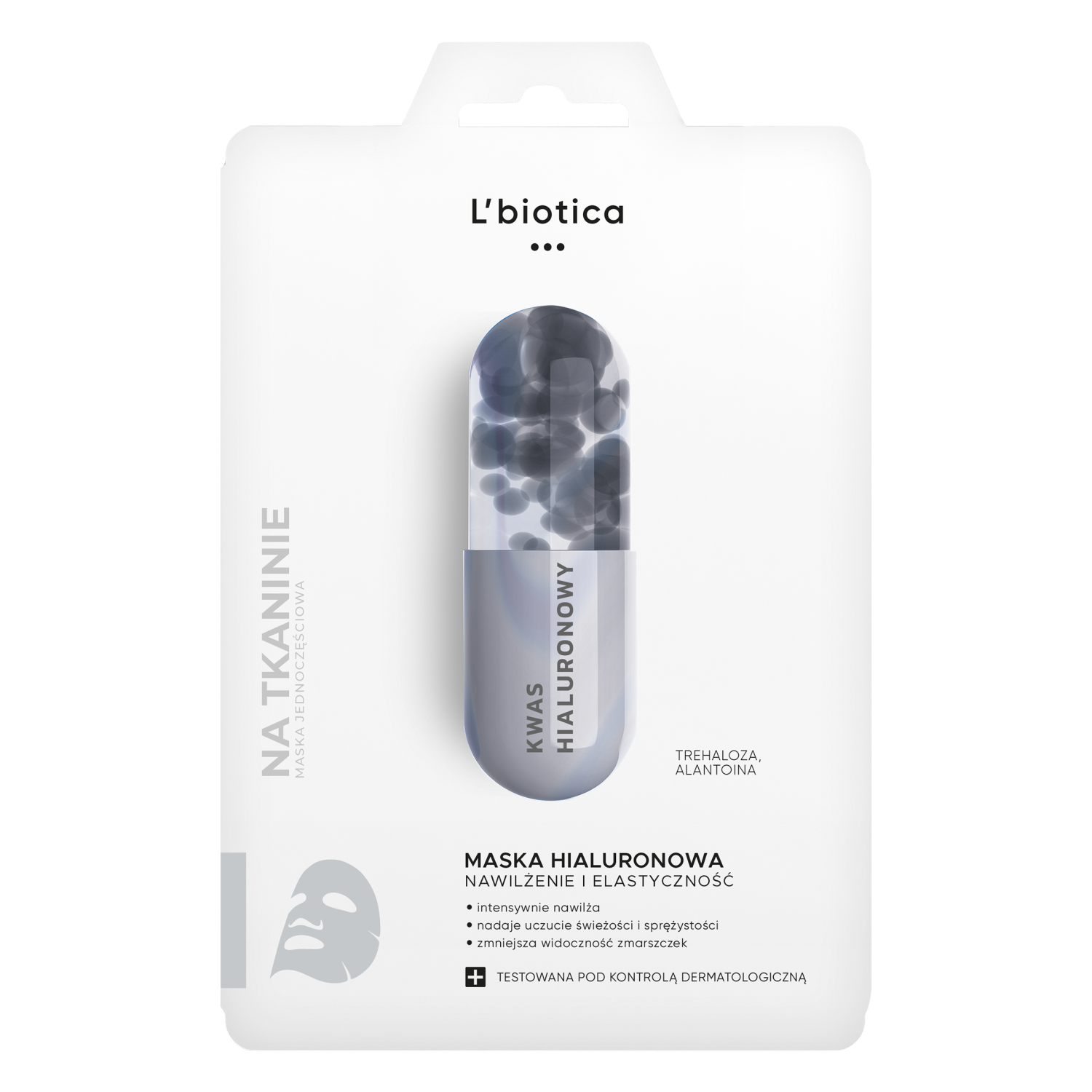 Maschera viso idratante e rassodante L'Biotica 23 ml