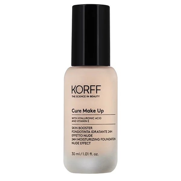 KORFF Korff 24H Hydraterende Make-up Nude Effect Kleur 02 30 ml Vloeibaar met een dunne textuur
