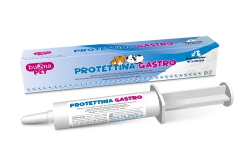 BUONA PET Protettina Gastro pasta en jeringa de 30 g para perros y gatos