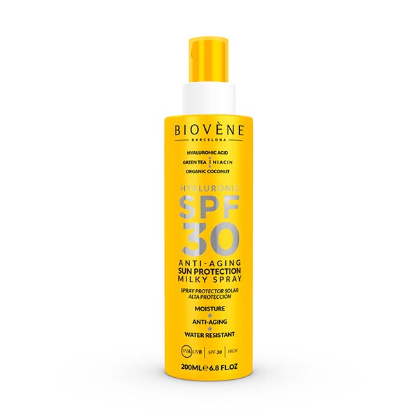 Hyaluronové mléko ve spreji proti stárnutí SPF 30 | 200 ml